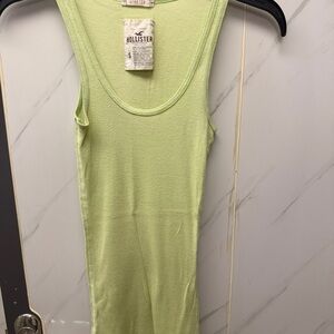 Hollister Women's Lime Tank Top size S